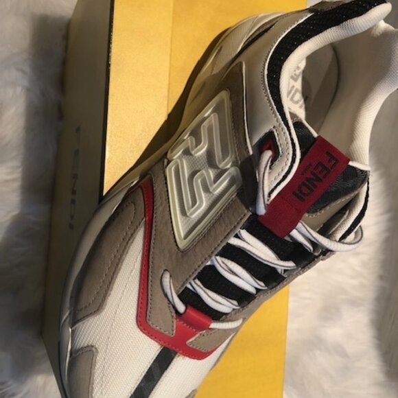 FENDI FF Logo Athletic Sneaker - Picture 13 of 14